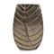 Tall Leaf Vase Ceramic Metallic Wheat 505Mm