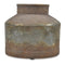 Distressed Vase Stoneware Rust 200X200X205Mm
