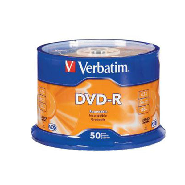 Verbatim Dvd R 50Pk Spindle 4Gb 16X
