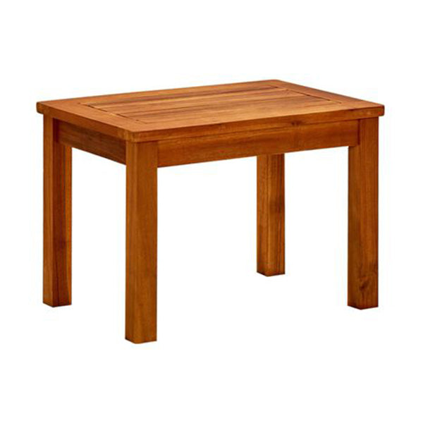 Garden Coffee Table 50 X 35 X 36 Cm Solid Acacia Wood Brown