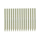 Pointed Fence Posts 15 Pcs Impregnated Pinewood 4 X 150 Cm