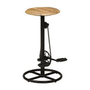 Bar Chairs 2 Pcs Solid Mango Wood Brown