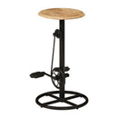 Bar Chairs 2 Pcs Solid Mango Wood Brown