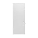 Saddle Cabinet Light Grey 53 X 53 X 140 Cm Steel Grey