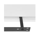 Wall Shelves 4 Pcs White 40 Cm