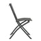 Folding Outdoor Chairs 2 Pcs Steel And Textilene Grey