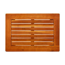 Garden Coffee Table 50 X 35 X 36 Cm Solid Acacia Wood Brown