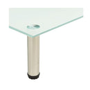 Tv Stand Frosted 80 X 35 X 17 Cm Tempered Glass Transparent