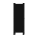6 Panel Room Divider Black 300 X 180 Cm