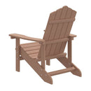 Garden Adirondack Chair Hdpe Brown