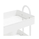 3 Tier Trolley White 43 X 34 X 79 Cm Steel White
