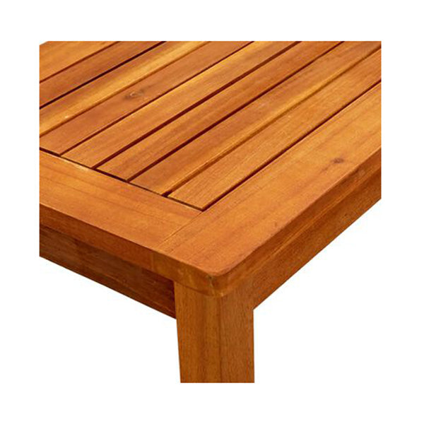 Garden Coffee Table 50 X 35 X 36 Cm Solid Acacia Wood Brown