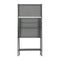 Folding Outdoor Chairs 2 Pcs Steel And Textilene Grey