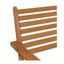Garden Chairs Solid Acacia Wood 2 Pcs