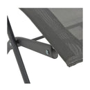 Folding Outdoor Chairs 2 Pcs Steel And Textilene Grey