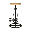 Bar Chairs 2 Pcs Solid Mango Wood Brown