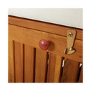 Storage Bench With Cushion 148 Cm Solid Wood Acacia