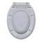 Toilet Seats With Soft Close Lids 2 Pcs Plastic White