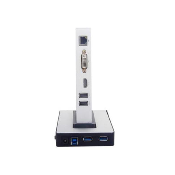 USB 3.0 Multi-task Dual Video Docking Station with HDD Docking Base
