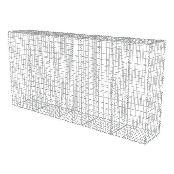 Gabion Wall With Covers Galvanised Steel Rustproof