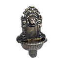 Wall Fountain Lion Head Design Bronze