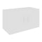 Wall Mounted Cabinet White 80X39X40 Cm Chipboard