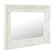Wall Mirror Baroque Style 50X40 Cm White