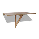 Folding Wall Table Oak 100X60 Cm