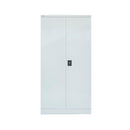 Move Heavy Duty Wardrobe Unit Assembled 1830 X 910 X 450Mm Slver Grey