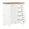 Wardrobe 76X52X105 Cm Solid Oak Wood
