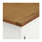 Wardrobe 76X52X105 Cm Solid Oak Wood