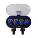 Garden Electronic Automatic Water Timer Irrigation Timer Double Outlet