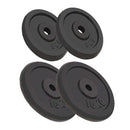 Weight Plates 4 Pcs 2X10 Kg And 2X5 Kg Cast Iron
