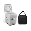 20L Outdoor Portable Toilet Camping Potty Travel Boating Carry Bag