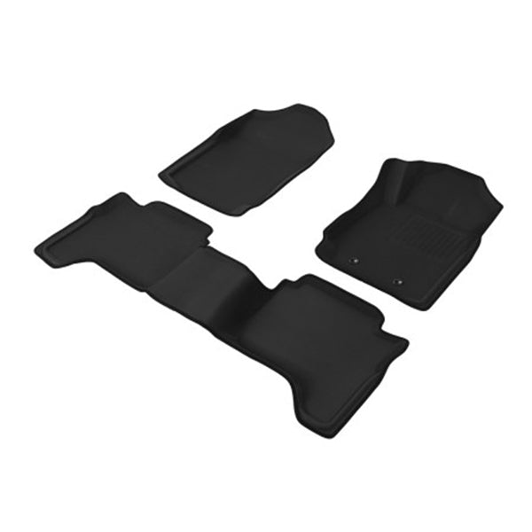 Ford Ranger Car Floor Mats Px Px2 Px3 Dual Cab 2011 To 2019 3D Rubber