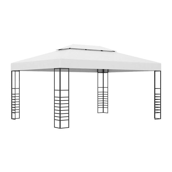 Garden Gazebo Powder Coated Steel Anthracite