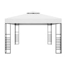 Garden Gazebo Powder Coated Steel Anthracite