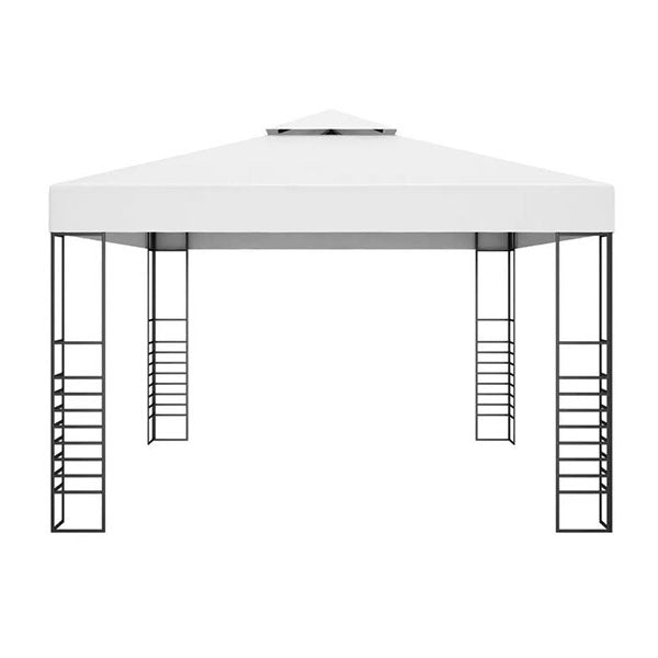 Garden Gazebo Powder Coated Steel Anthracite