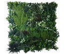 White Lush Lavender Vertical Garden Green Wall Uv Resistant 90X90 Cm
