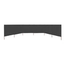 6 Panel Wind Screen Fabric 800X160 Cm