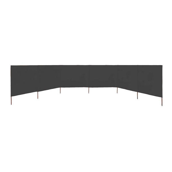 6 Panel Wind Screen Fabric 800X160 Cm
