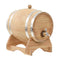 Wine Barrel With Tap Solid Pinewood 6 L