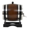 Wine Barrel With Tap Solid Pinewood 6 L