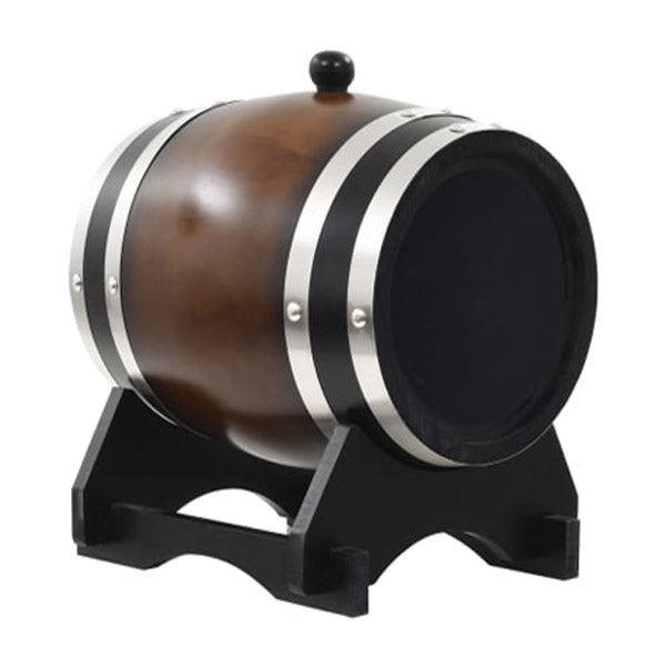 Wine Barrel With Tap Solid Pinewood 6 L