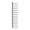 Wall Mounted Wine Rack For 24 Bottles Black Iron