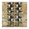 Wall Mounted Wine Racks For 18 Bottles 2 Pcs Black Iron