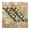 Wall Mounted Wine Racks For 14 Bottles 2 Pcs Black Metal