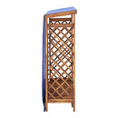 Firewood Storage Shed 105X38X118 Cm Solid Acacia Wood