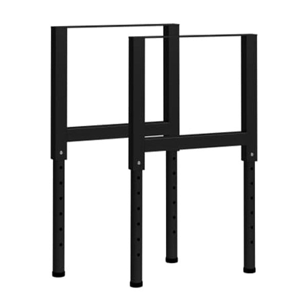 Adjustable Work Bench Frames 2 Pcs Metal