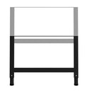 Adjustable Work Bench Frames 2 Pcs Metal 85 Cm